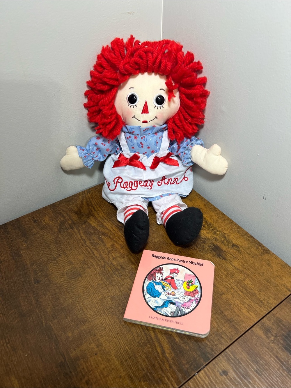 Raggedy Ann Doll and Book